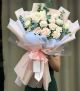 15 elegant pink and white roses - 15 وردة وردية وبيضاء راقية
