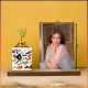 Incense burner with a photo print